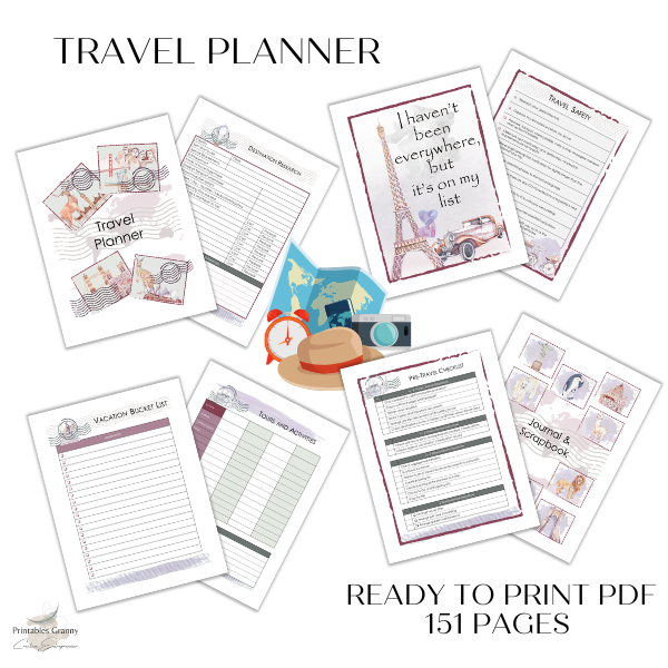 Travel Planner Pages